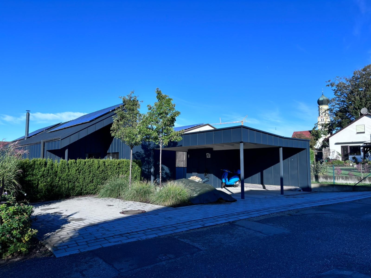 eco+ architekten - Projekt: Neubau eines Einfamilienhauses im Effzienzhaus 40+-Standard